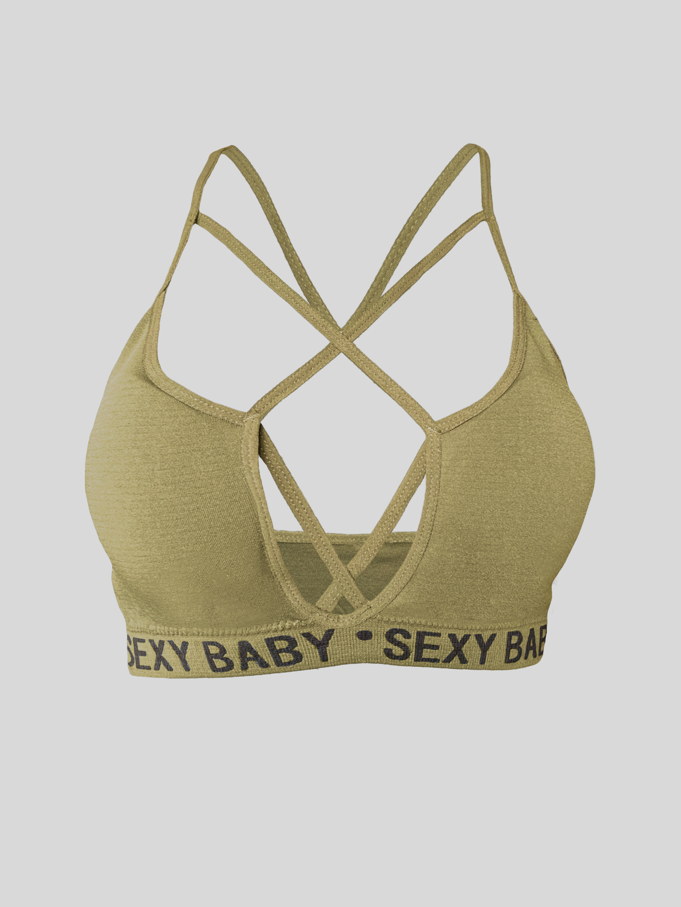 Foto 5 pulgar | Tops Mujer Deportivo O Casual Blusa Top-1019 Verde Oscuro Croptop Tirantes