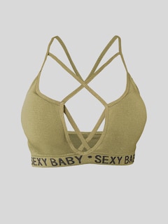Foto 4 | Tops Mujer Deportivo O Casual Blusa Top-1019 Verde Oscuro Croptop Tirantes