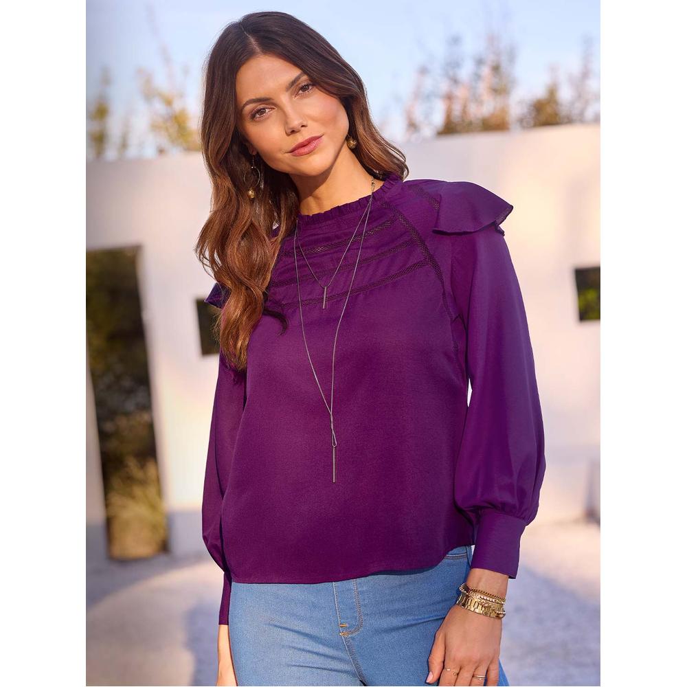 Foto 5 | Blusa Ilusión 81262 Violeta