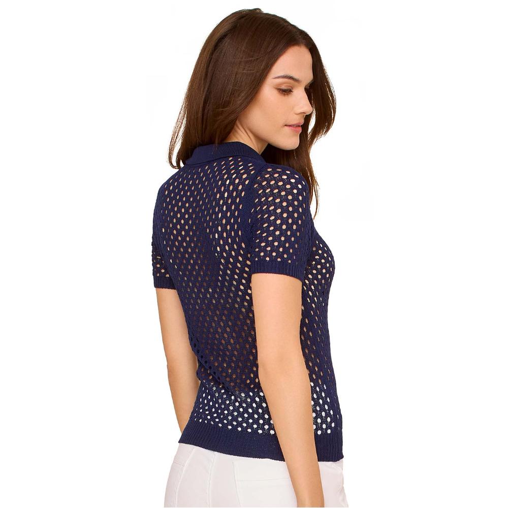 Foto 3 pulgar | Blusa Ilusión 81258 Azul
