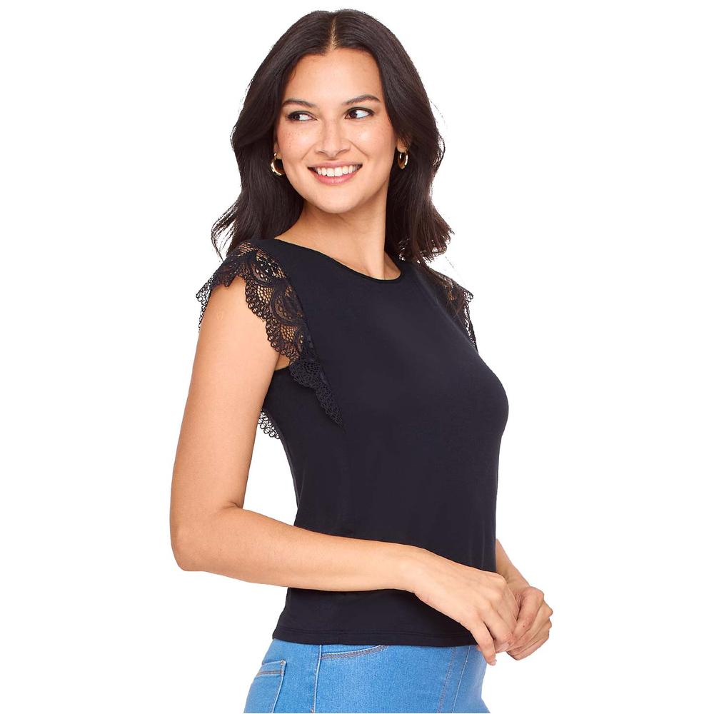 Foto 2 | Blusa Ilusión 81265 Negro