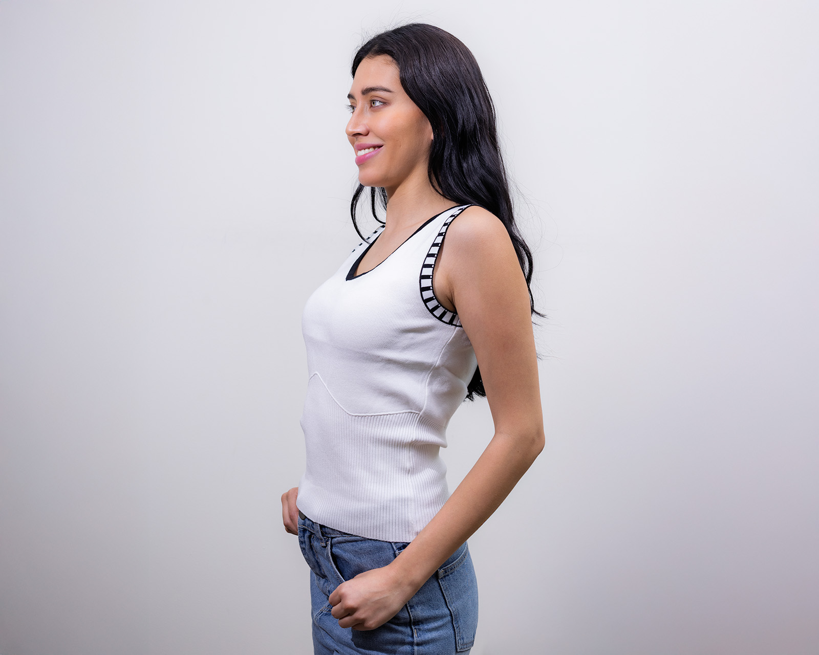 Foto 4 | Blusa sin Manga Be Mine para Mujer