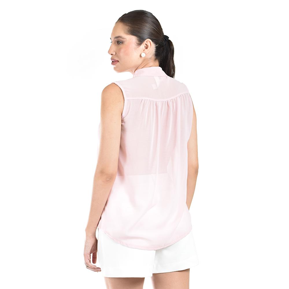 Foto 4 pulgar | Blusa Con Detalle De Perlas Roman Fashion /juvenil, 8037 (rosa Palo) Rosa
