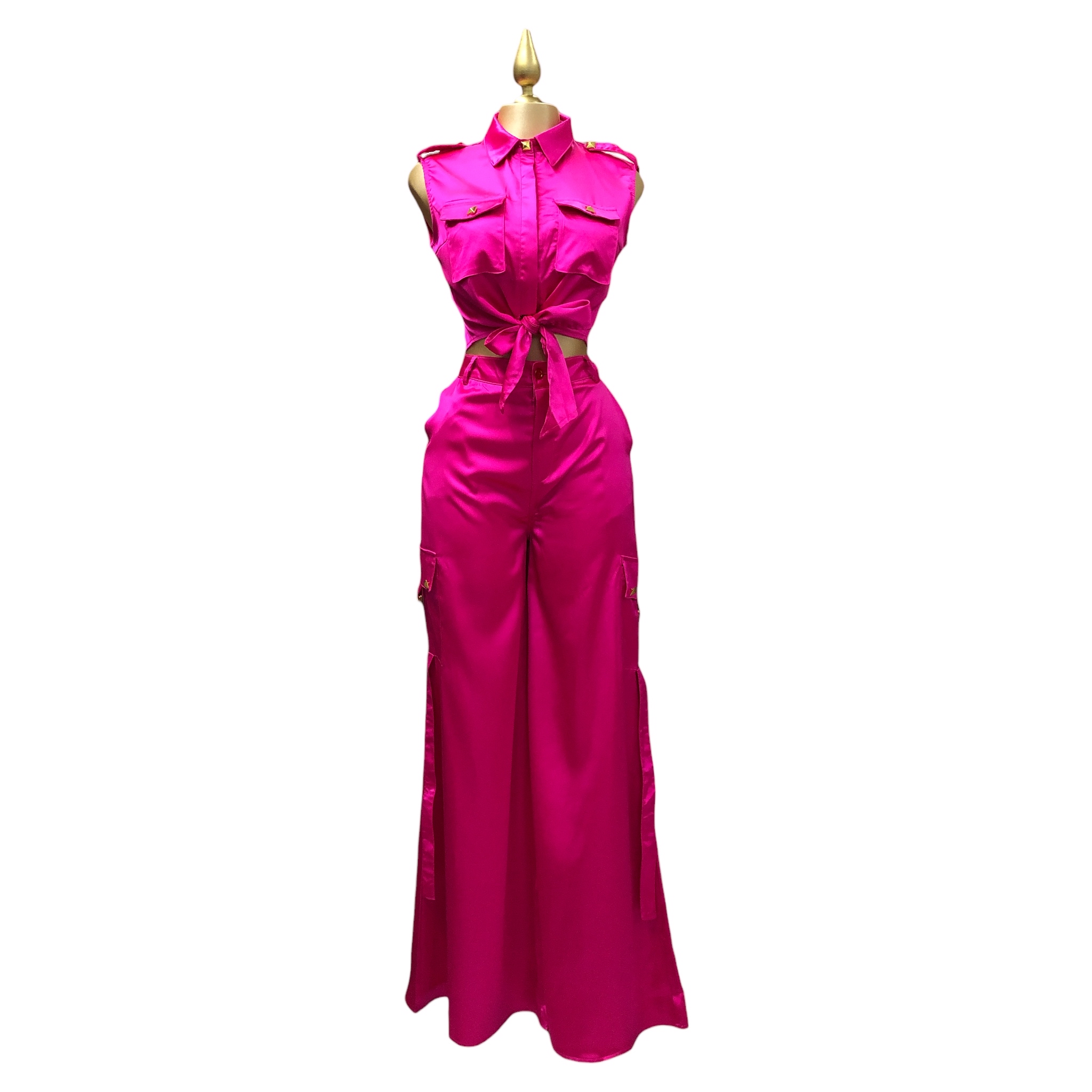 Foto 2 pulgar | Conjunto Pink Lc