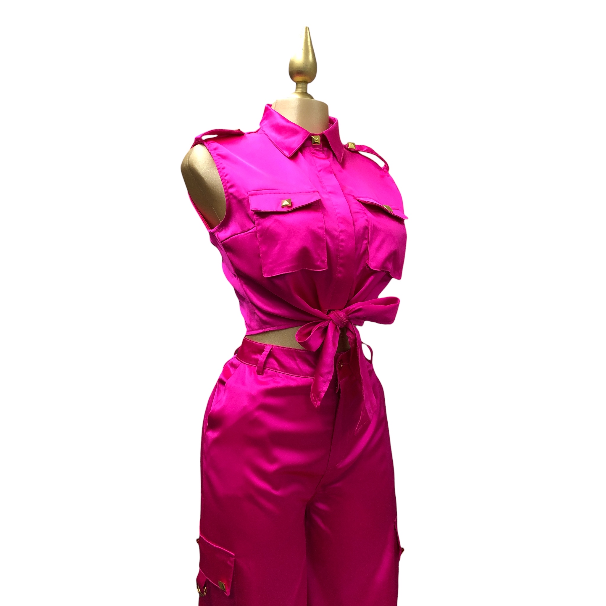 Foto 3 pulgar | Conjunto Pink Lc
