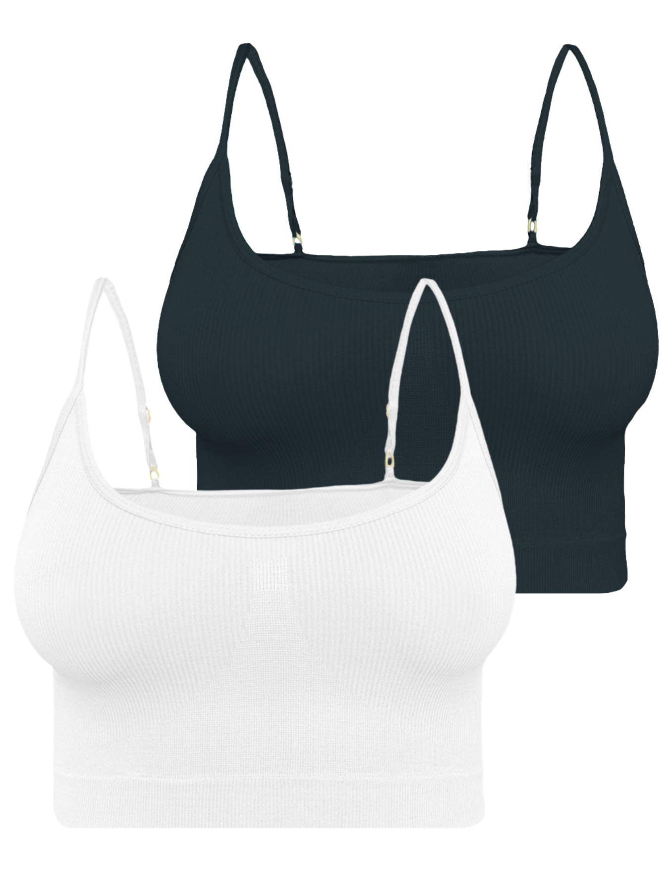 Foto 2 pulgar | Set De 2 Top De Mujer Top-07-px2 Variedad De Colores Deportivo O Casual Stretch