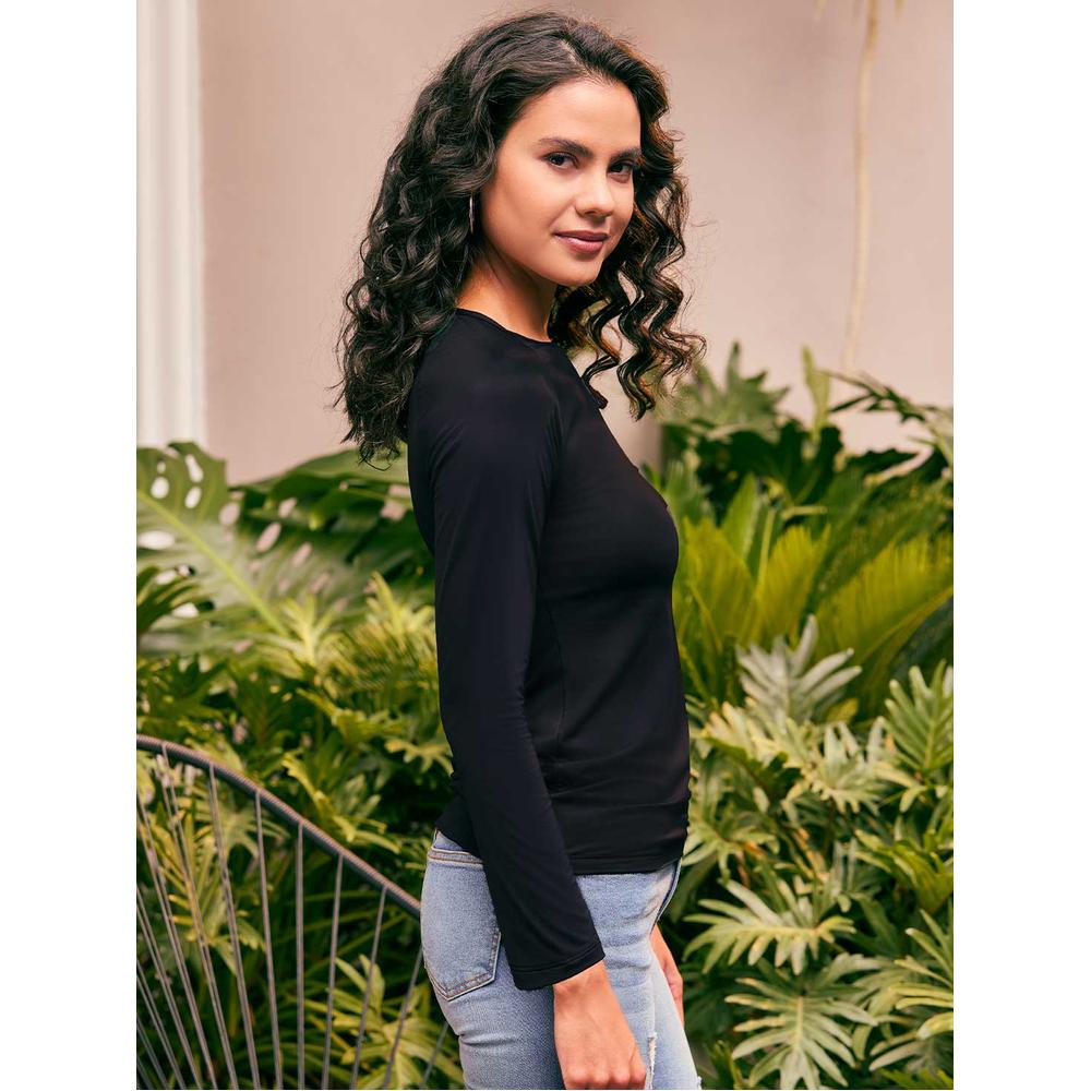 Foto 4 pulgar | Blusa Ilusión 81343 Negro
