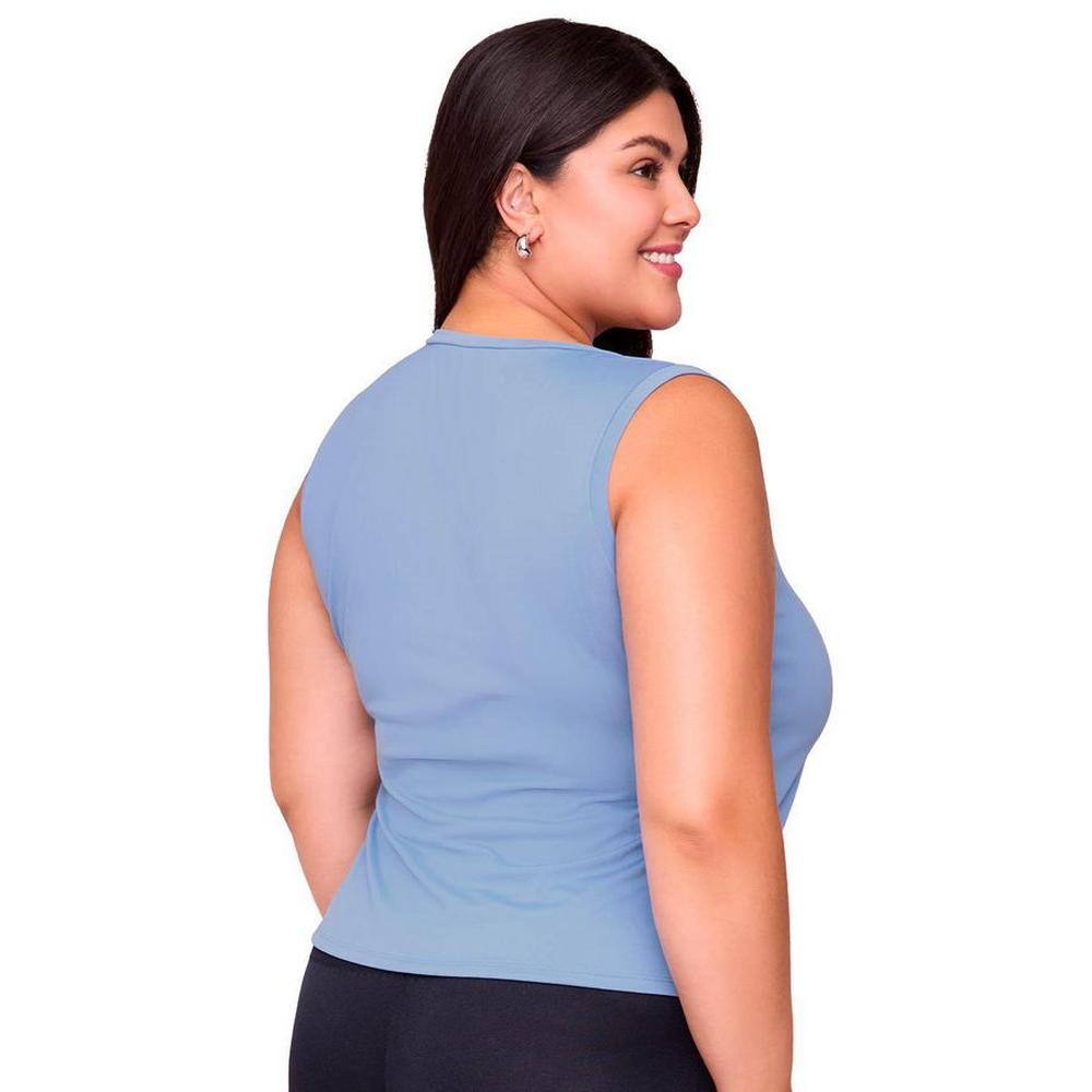 Foto 6 pulgar | Blusa Ilusión 81218 Azul