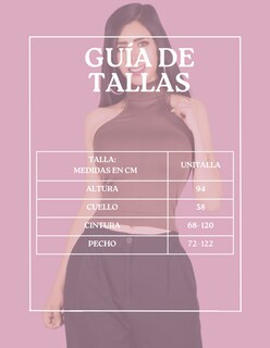 Foto 7 | Blusas Mujer Unitalla Texturizada Casual Bl-1029 Cafe Elegante Crop Top