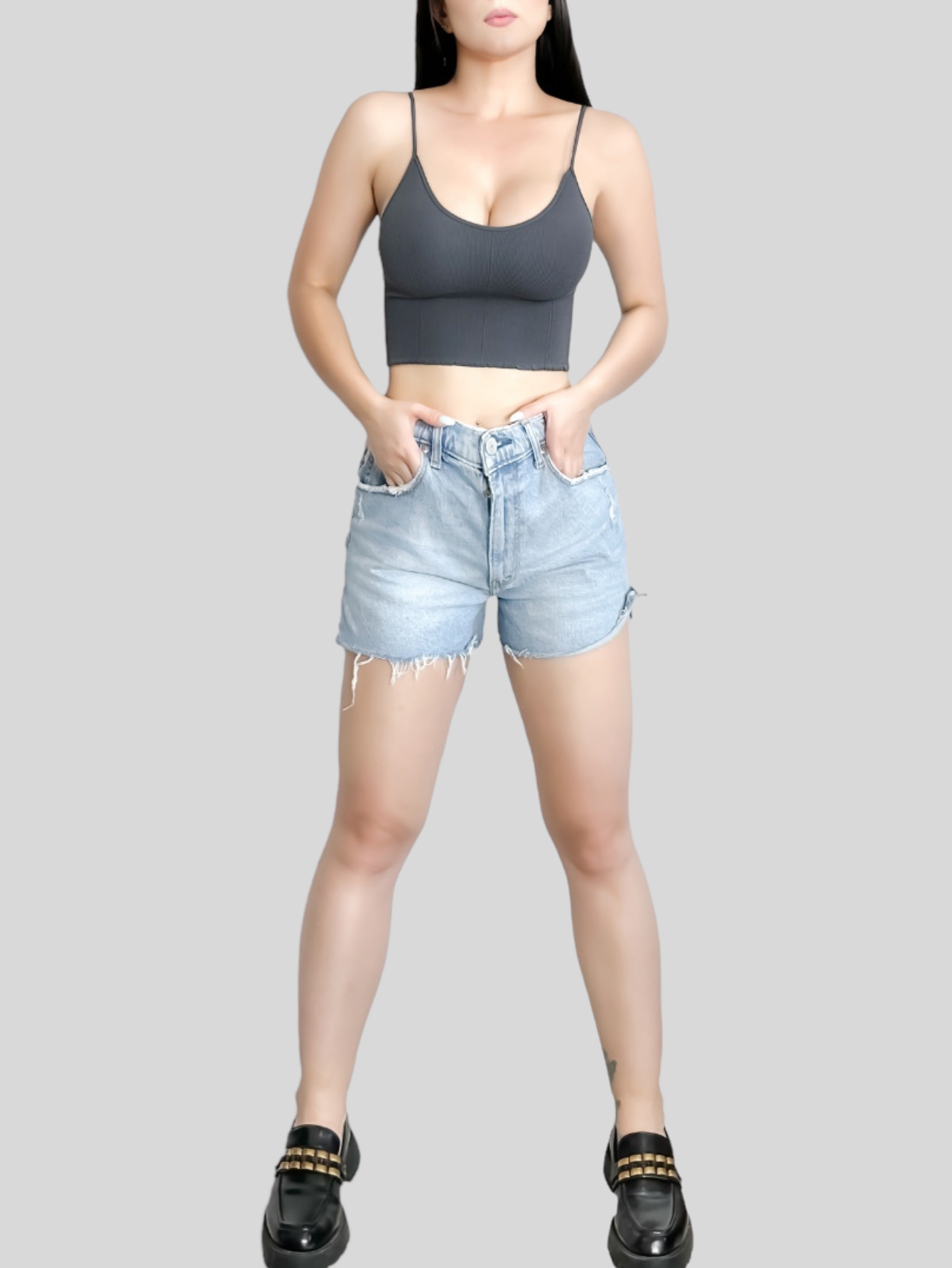 Foto 7 pulgar | Set De 2 Tops Mujer Deportivo Con Relleno Top-1013-px2 Variedad De Colores Blusa Croptop