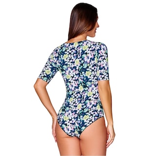 Foto 3 | Body Ilusión Azul para Mujer