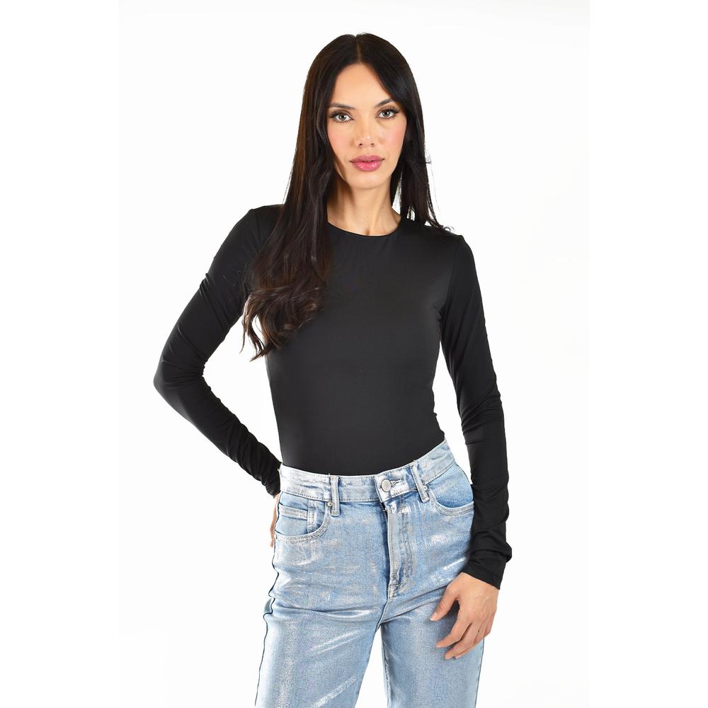 Body Roman Fashion Manga Larga para Mujer