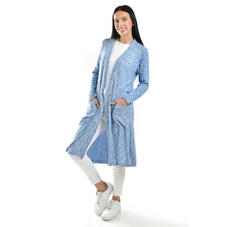 Foto 5 | Cardigan Largo Roman Fashion /juvenil, 5056 (azul Claro) Azul