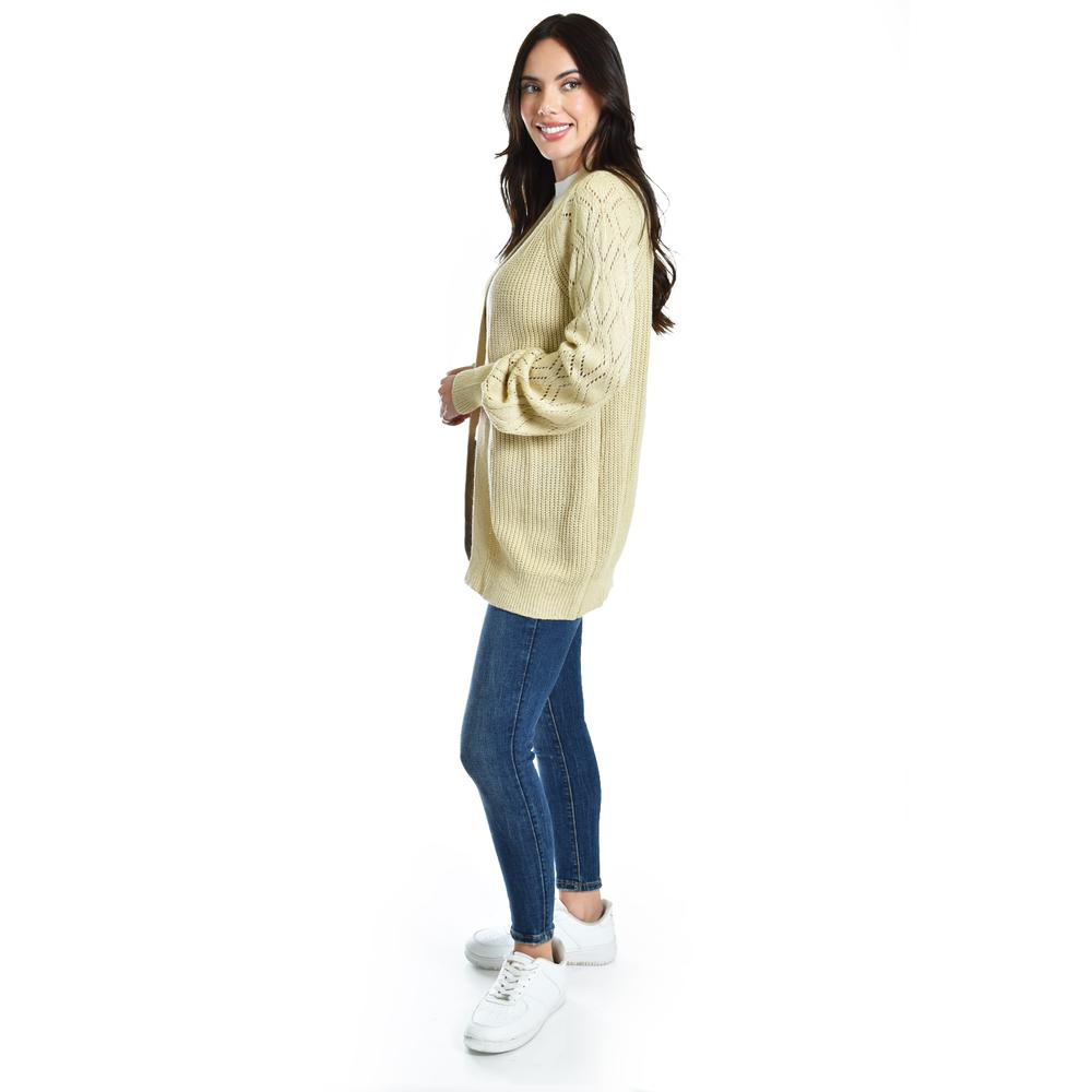 Foto 3 pulgar | Cardigan De Punto Roman Fashion /juvenil, 41849 (beige) Beige