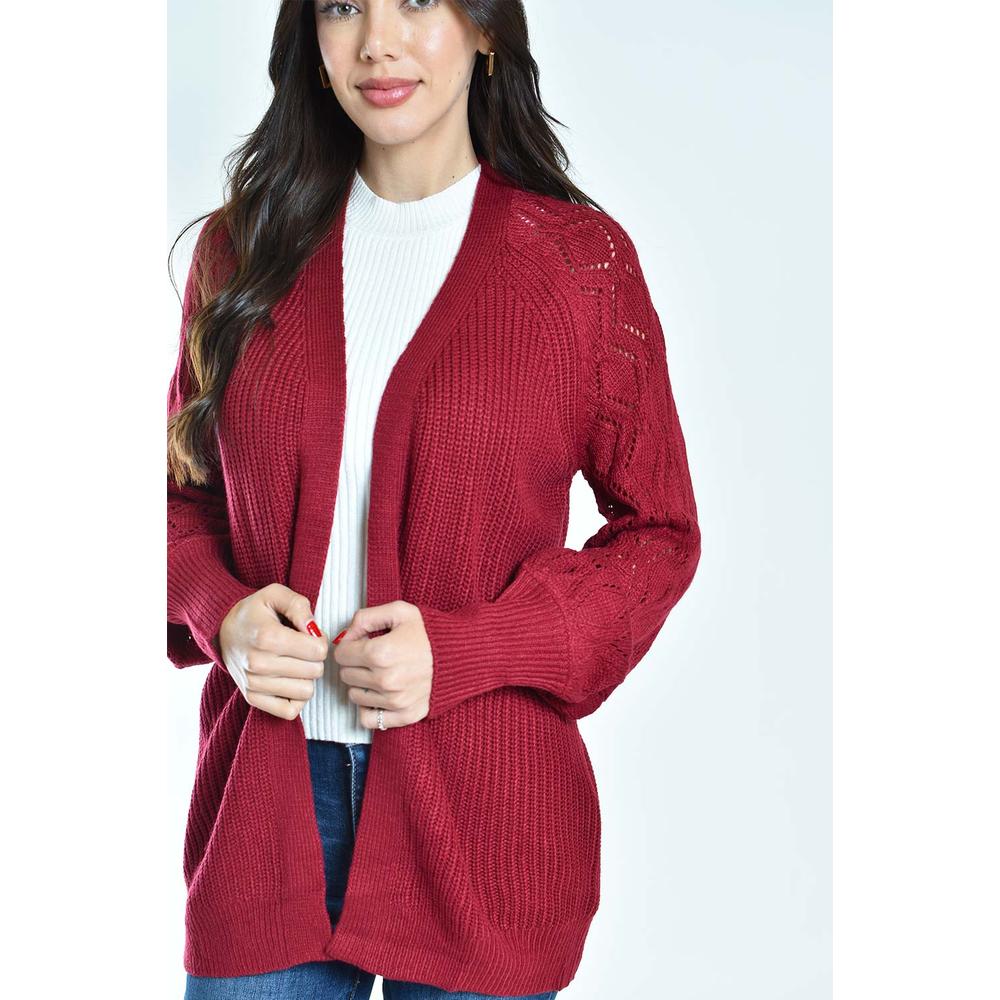 Foto 5 pulgar | Cardigan De Punto Roman Fashion /juvenil, 41849 (rojo) Rojo