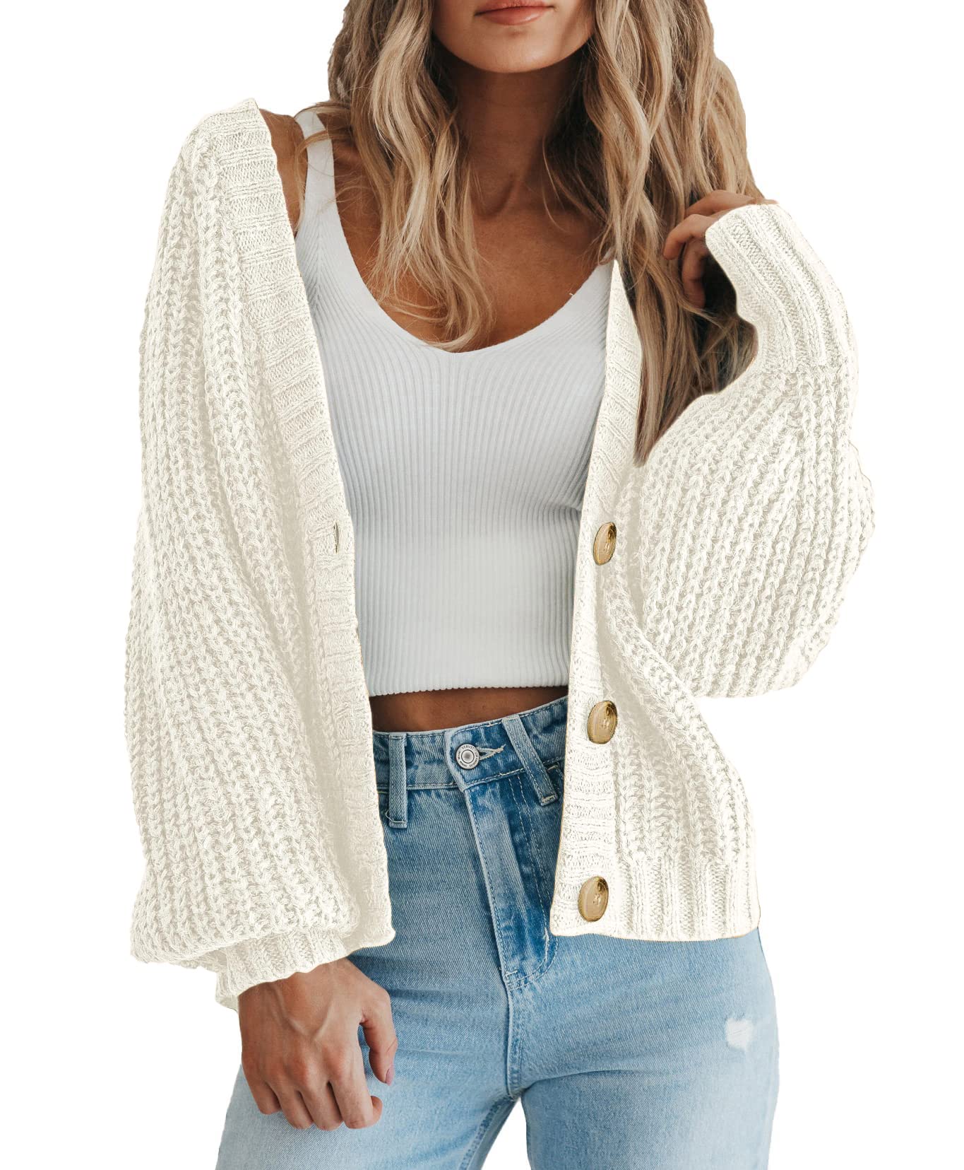 Cárdigan Prettygarden De Color Liso Casual Para Mujer, Otoño 2024 - Venta Internacional.