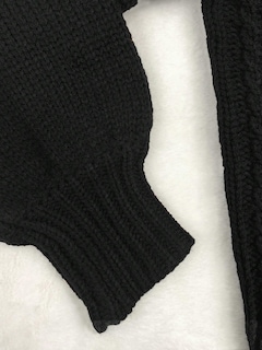 Foto 3 | Jersey Tipo Cárdigan Soly Hux Para Mujer, Anudado En La Parte Delantera, Cuello En V, Punto Negro - Venta Internacional