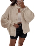 Cárdigan Saodimallsu De Punto Con Volantes Y Botones Para Mujer - Venta Internacional.
