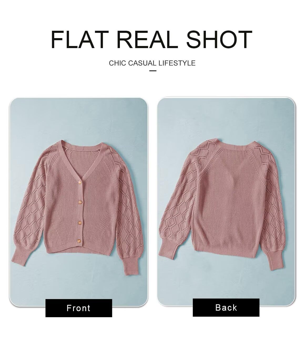 Foto 6 pulgar | Jersey Elegante Para Mujer Con Cuello En V, Clásico, Tejido Trenzado, Rosa Xxl - Venta Internacional.
