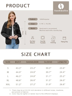Foto 6 | Chaqueta De Punto Con Volantes Saodimallsu, Poliéster, Sobredimensionada, Gris - Venta Internacional.