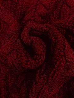 Foto 5 | Jersey Tipo Cárdigan Soly Hux Para Mujer, Cuello En V, Tejido Burdeos - Venta Internacional.