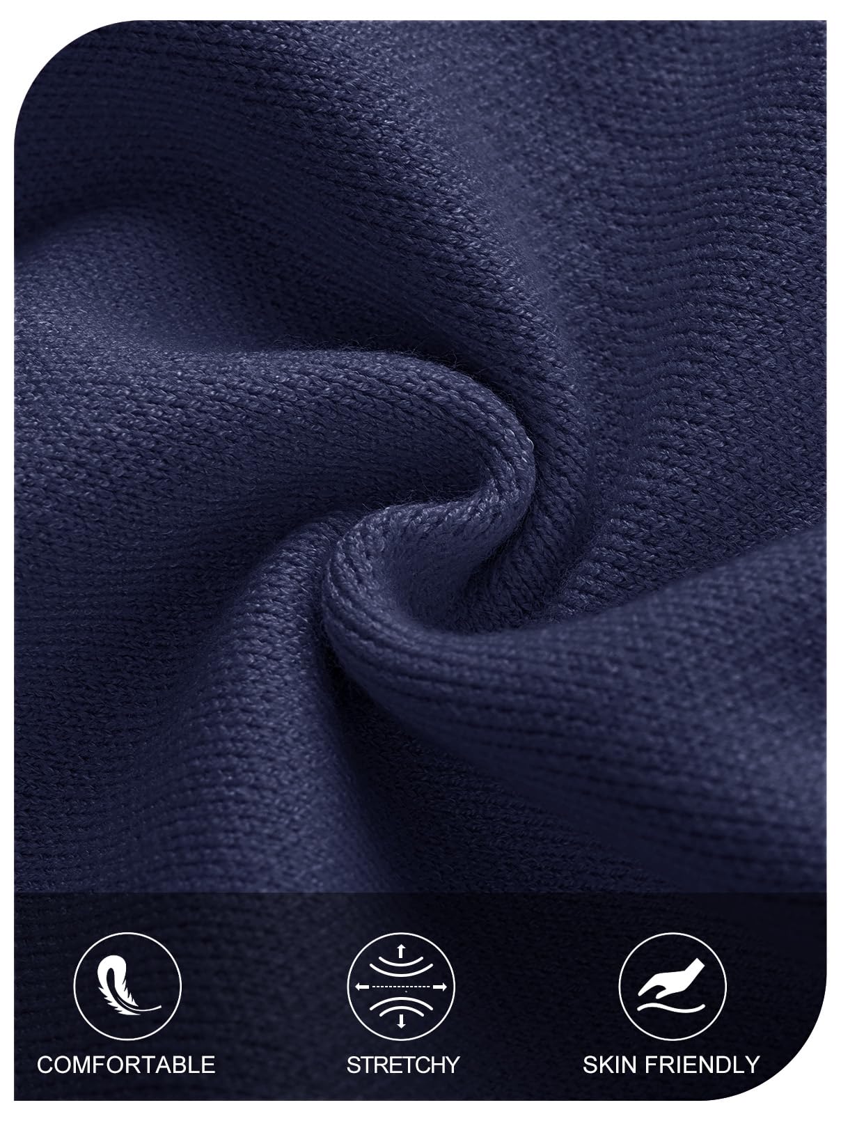 Foto 6 pulgar | Jersey Tipo Cárdigan Merokeety Para Mujer, Talla Grande, Azul Marino, Talla M - Venta Internacional.