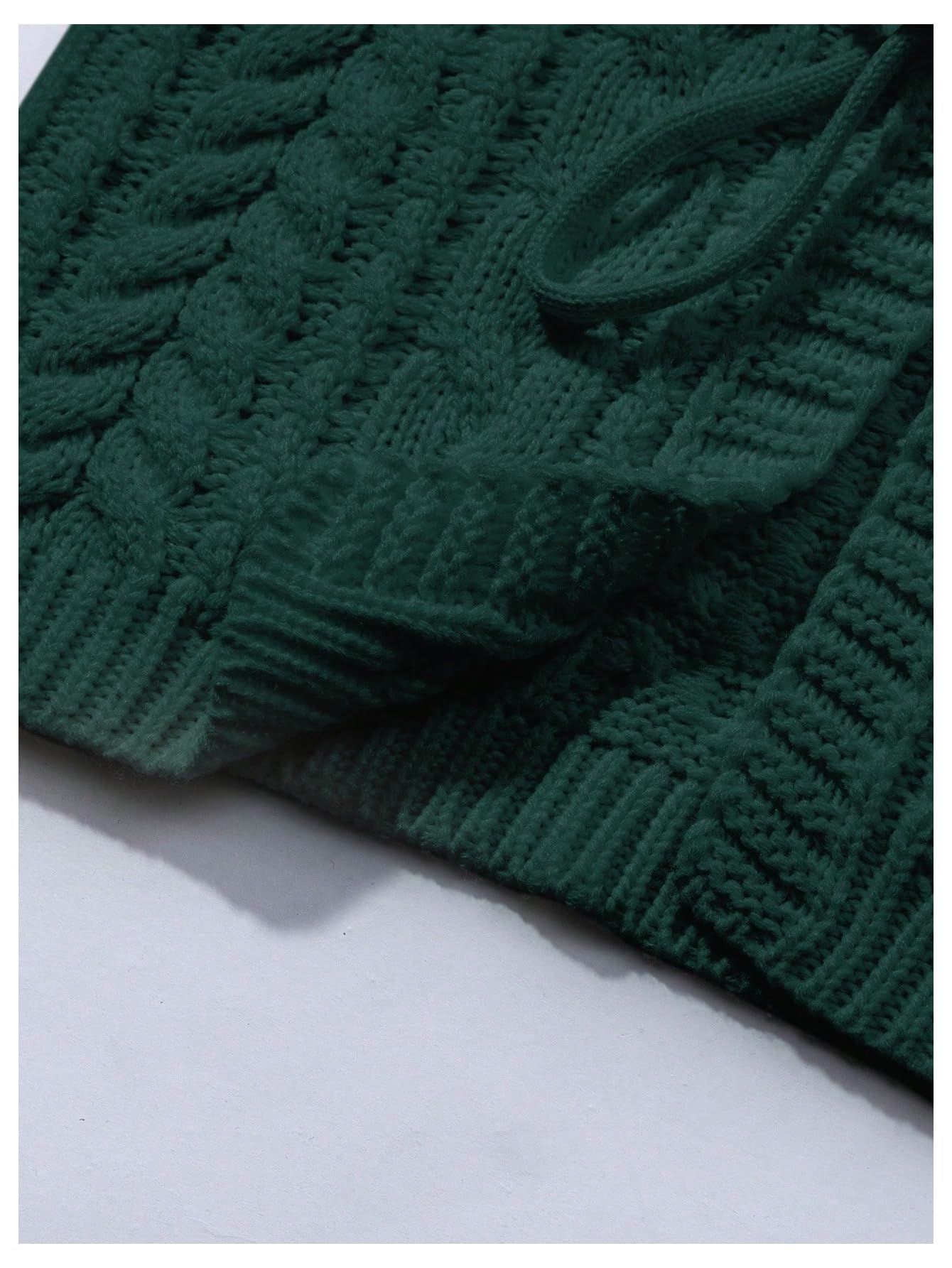 Foto 6 pulgar | Jersey Tipo Cárdigan Soly Hux Para Mujer, Anudado En La Parte Delantera Con Cuello En V, Color Oliva - Venta Interna