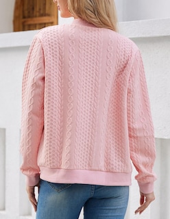 Foto 5 | Sudaderas Tipo Cárdigan Wrolem Con Cremallera Para Mujer - Venta Internacional.