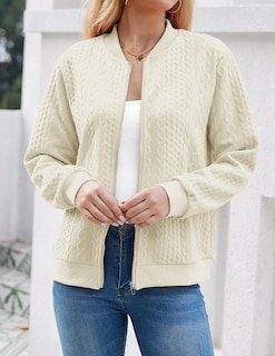 Foto 2 | Sudaderas Tipo Cárdigan Wrolem Con Cremallera Para Mujer - Venta Internacional.