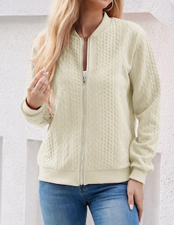 Foto 4 | Sudaderas Tipo Cárdigan Wrolem Con Cremallera Para Mujer - Venta Internacional.