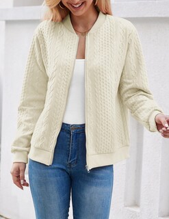 Foto 6 | Sudaderas Tipo Cárdigan Wrolem Con Cremallera Para Mujer - Venta Internacional.