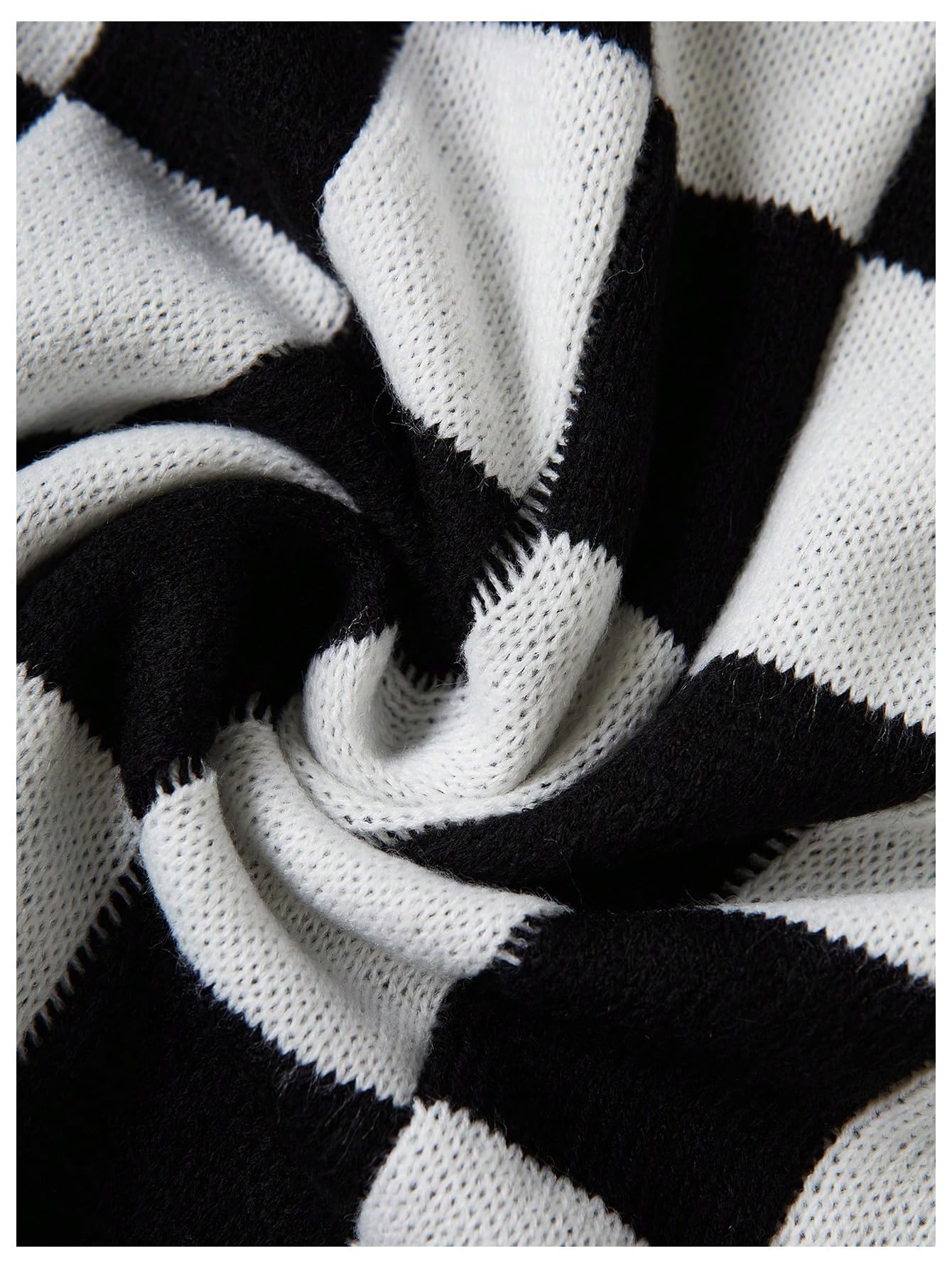 Foto 5 | Jersey Tipo Cárdigan Soly Hux A Cuadros Con Parte Delantera Abierta Para Mujer - Venta Internacional.