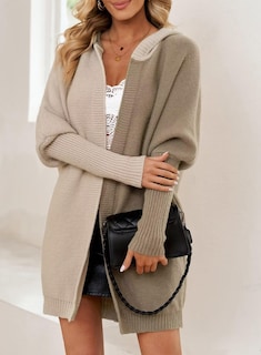 Foto 5 | Cárdigan Astylish Caqui para Mujer - Venta Internacional