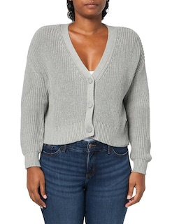 Foto 1 | Cárdigan Florence By Mills Bright Side Cropped Heather Grey - Venta Internacional.