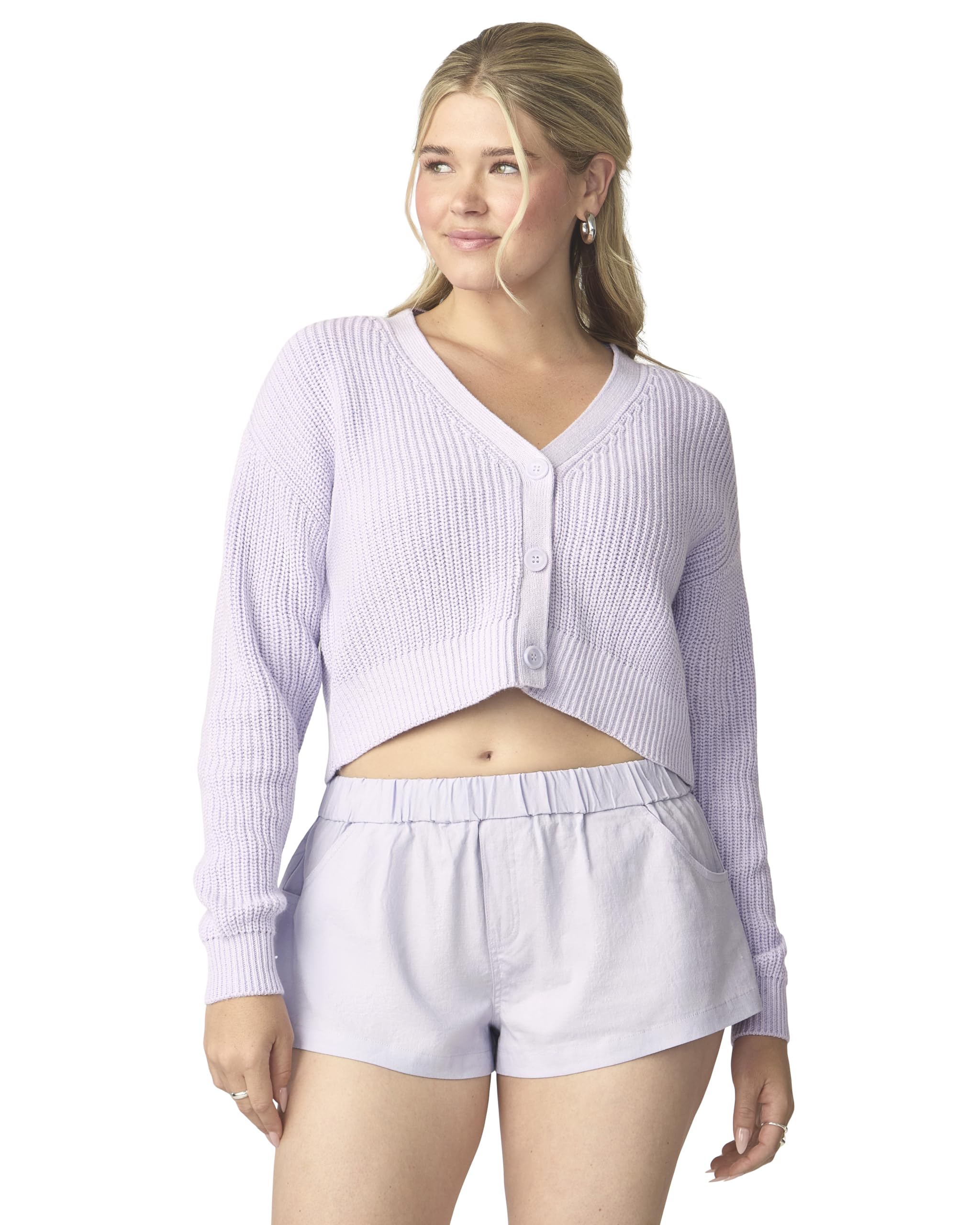 Chaqueta Florence De Mills Bright Side Cropped Purple Haze - Venta Internacional.