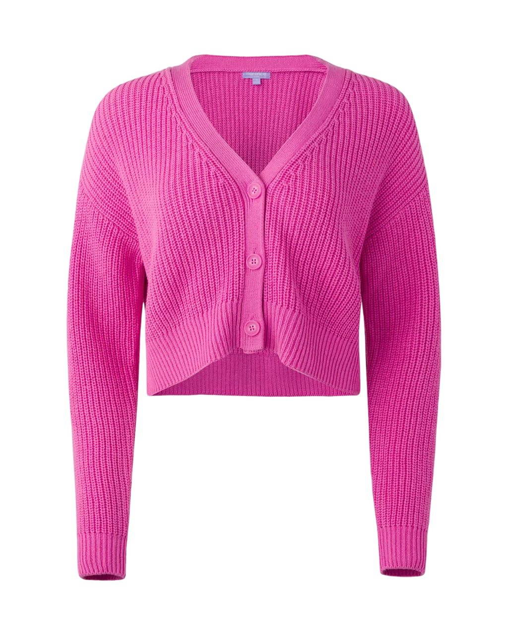 Foto 2 pulgar | Cárdigan Florence By Mills Bright Side Cropped Hot Pink L - Venta Internacional.