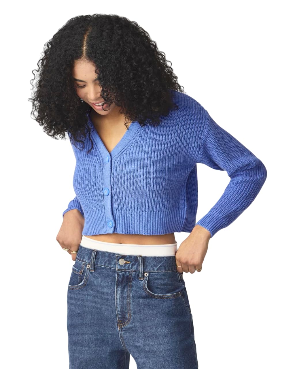 Chaqueta Florence By Mills Bright Side Cropped Ultramarine - Venta Internacional.