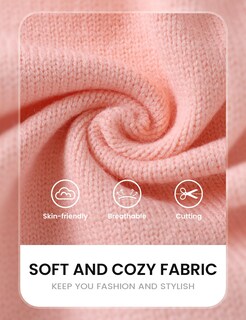 Foto 7 | Jersey Tipo Cárdigan Yimoon Con Capucha De Punto En Bloque De Colores Rosa Xl Para Mujer - Venta Internacional.