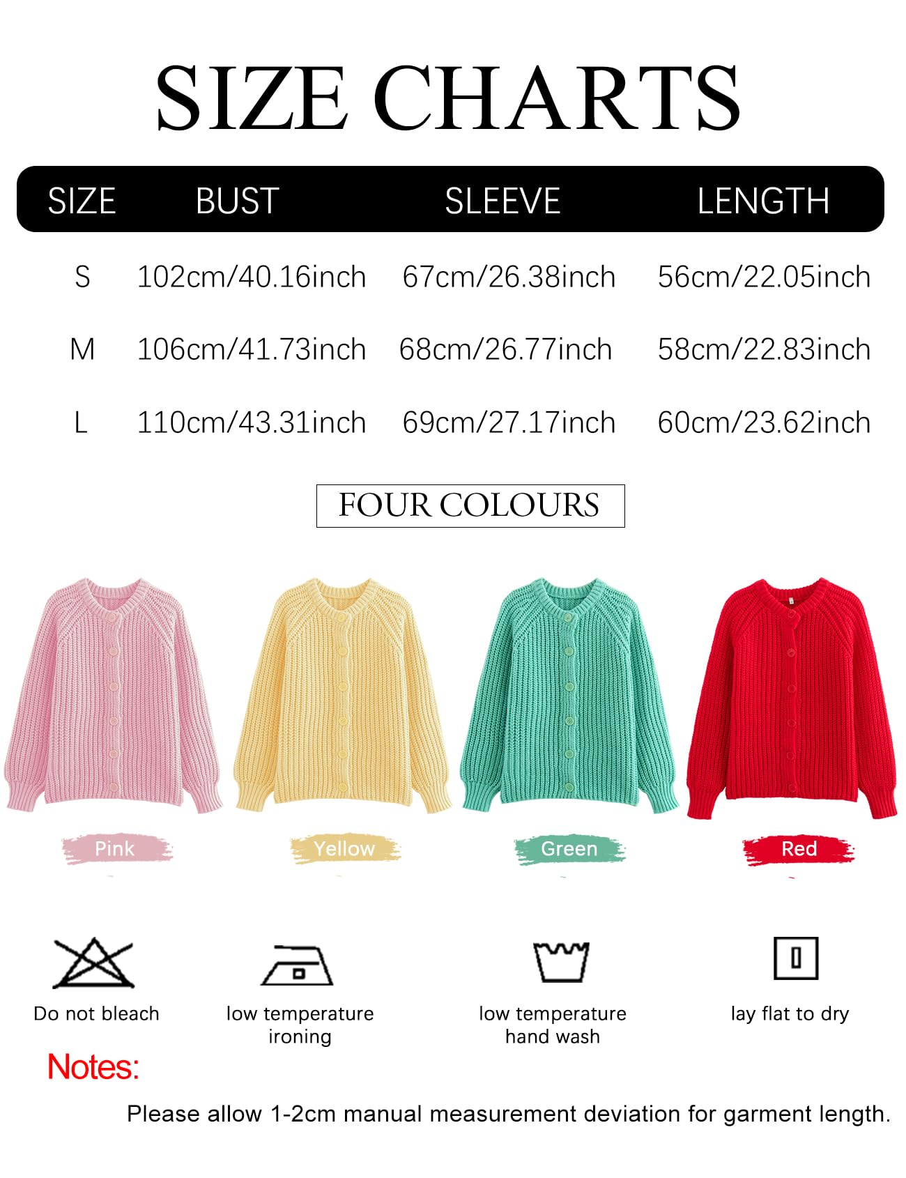 Foto 7 | Suéter Tipo Cárdigan Yimoon Para Mujer, Punto Grueso Y2k, Otoño 2024 - Venta Internacional.