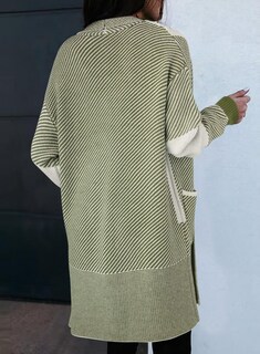 Foto 3 | Jersey Astylish De Punto Extragrande Para Mujer Color Verde Brumoso - Venta Internacional.