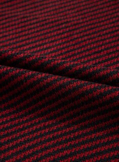 Foto 5 | Jersey Tipo Cárdigan Elegante Y Grueso Para Mujer Color Rojo Oscuro Talla L - Venta Internacional.