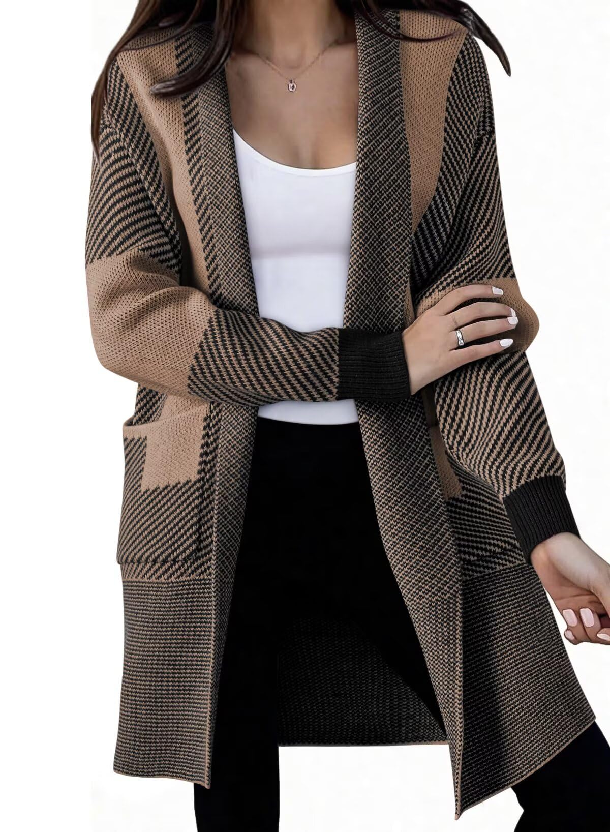 Foto 1 | Jersey Astylish De Punto Extragrande Para Mujer  Color Negro - Venta Internacional.