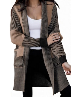 Foto 1 | Jersey Astylish De Punto Extragrande Para Mujer Color Negro - Venta Internacional.
