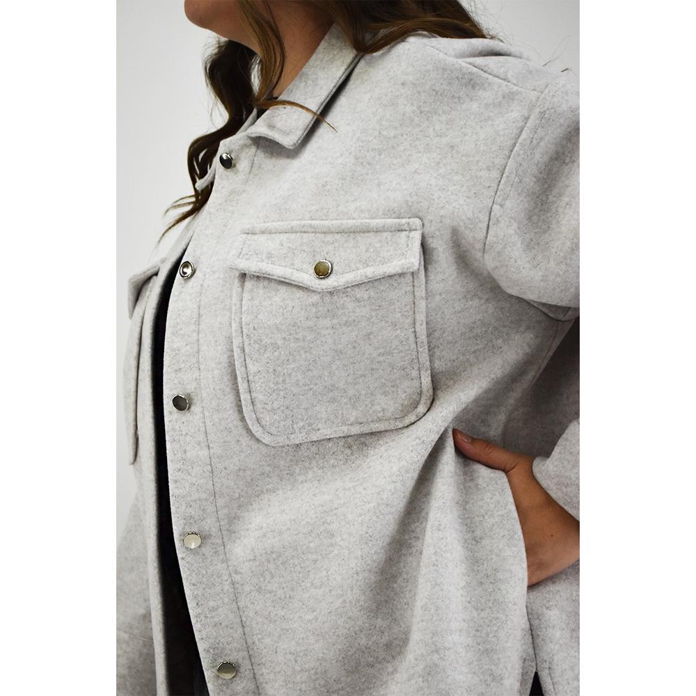 Foto 5 pulgar | Chaqueta Tipo Abrigo Roman Fashion 2008 Beige