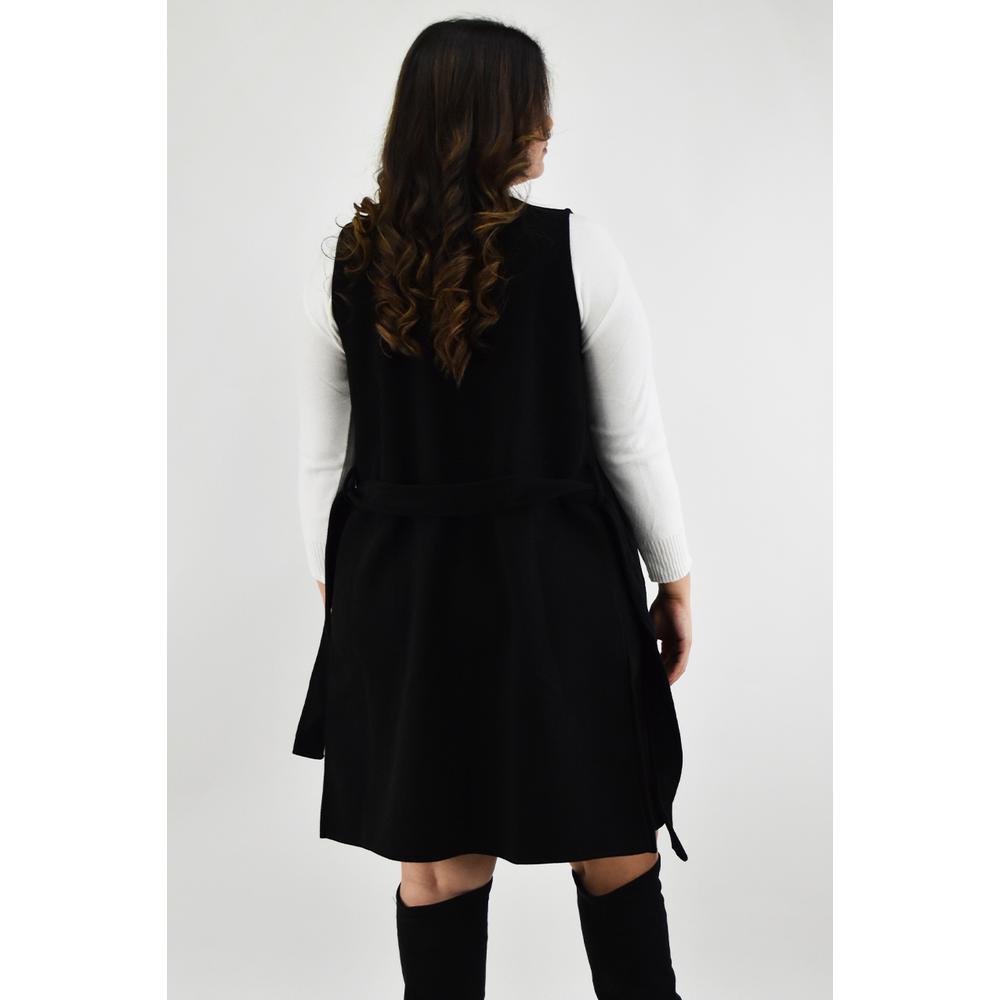 Foto 4 pulgar | Chaleco De Doble Botonadura Roman Fashion /tallas Extras, 2002 (negro) Negro