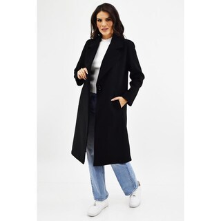 Foto 5 | Abrigo Largo Roman Fashion /juvenil, 1680 (negro) Negro