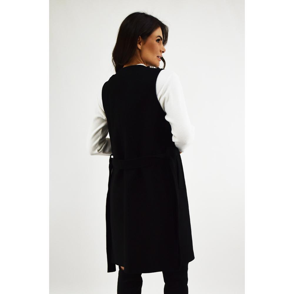 Foto 4 pulgar | Chaleco de Doble Botonadura Roman Fashion Juvenil 2002 Negro