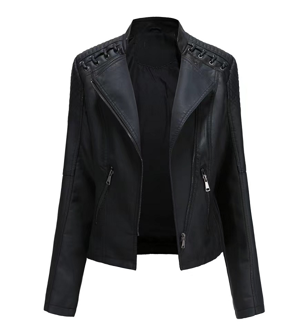 Foto 3 | Venta Internacional-Chaqueta Negra para Mujer