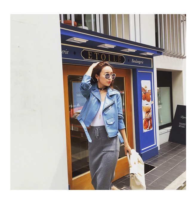 Foto 4 pulgar | Venta Internacional-chaqueta De Piel Sintética Para Mujer, Azul, Estilo Coreano