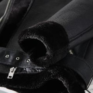 Foto 2 | Venta Internacional-chaqueta De Mujer De Piel Sintética Extra Gruesa De Algodón